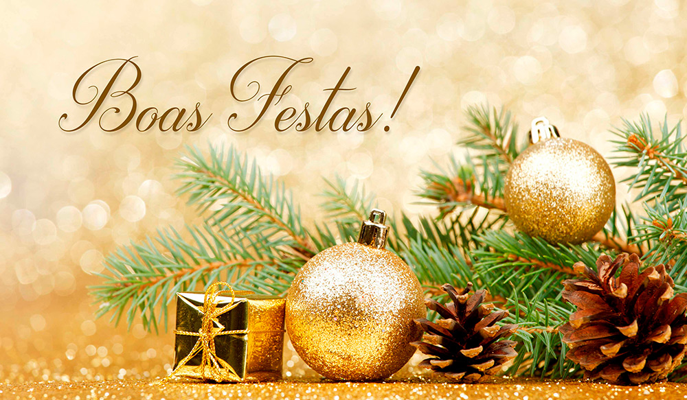 Boas festas!