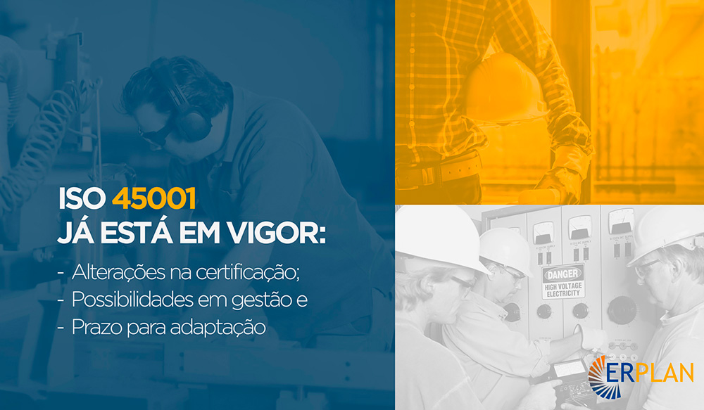 ISO 45001 já está em vigor